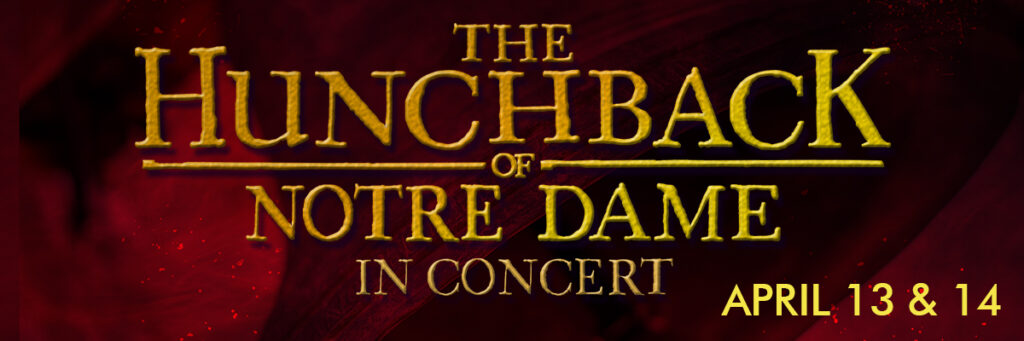 The Hunchback of Notre Dame concert logo